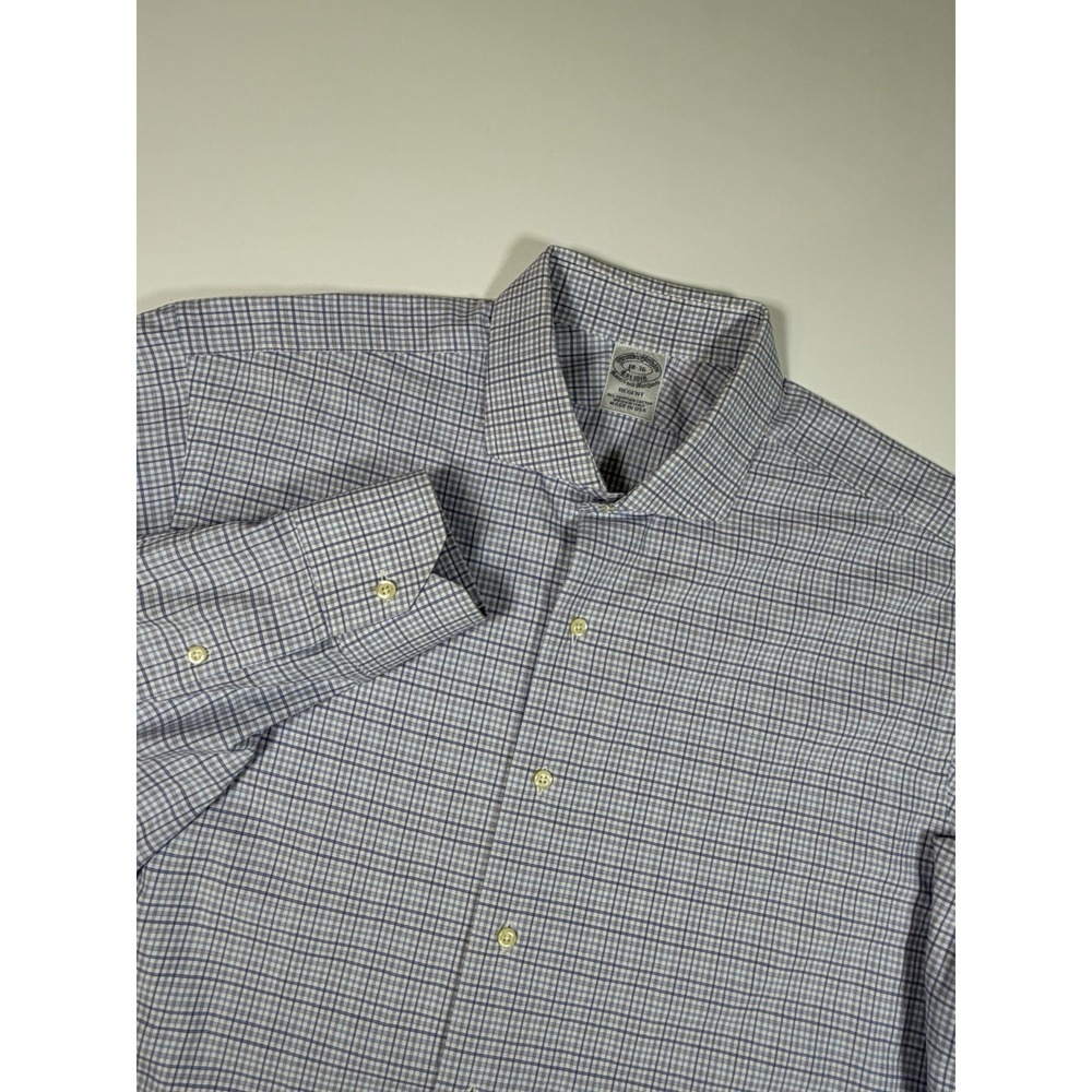 Brooks Brothers Makers and Merchants Shirt Men's 18-36 USA Made Egyptian Cotton